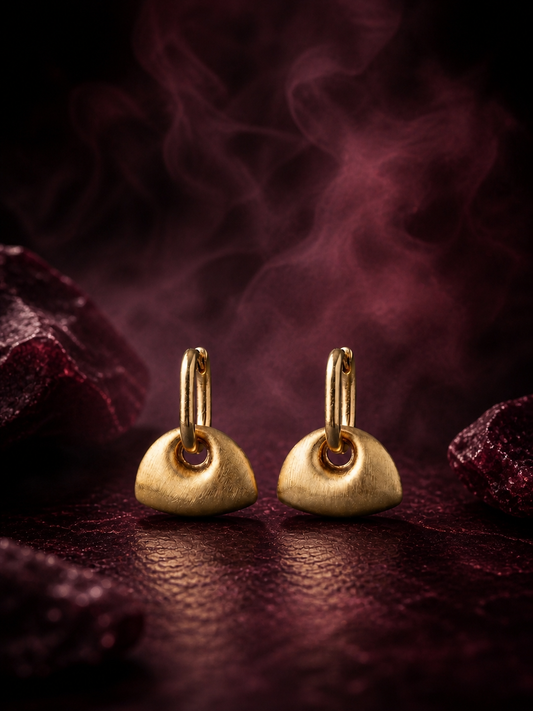 SCULPTED ARC EARRINGS